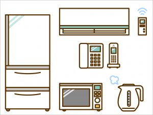 引越し準備　家電